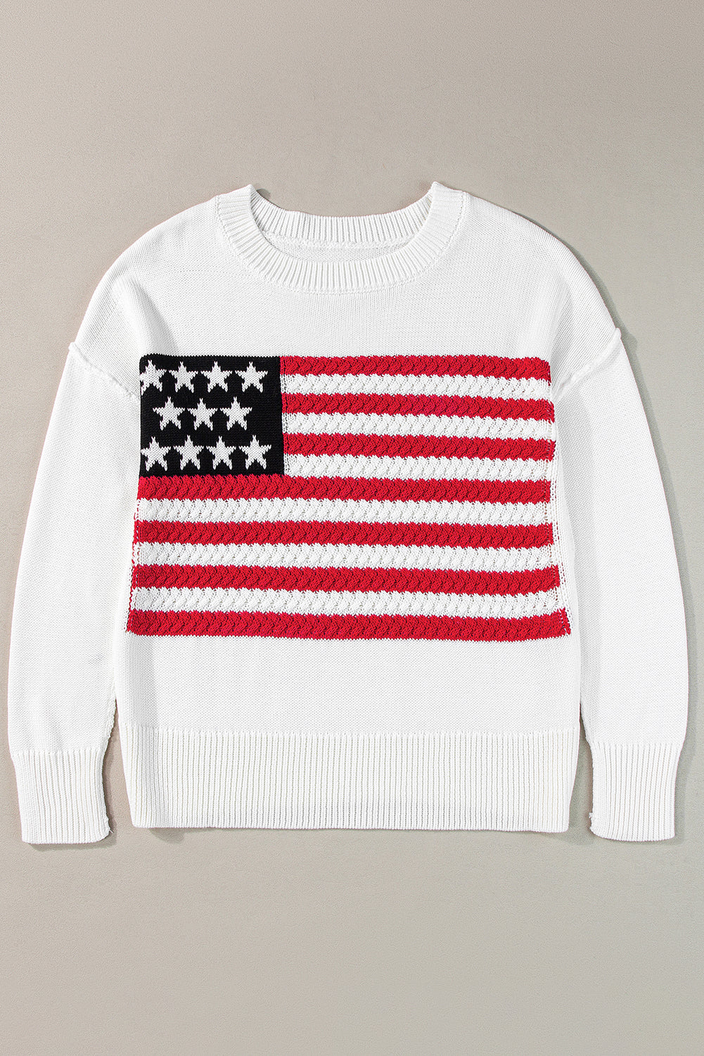 American Flag Sweater