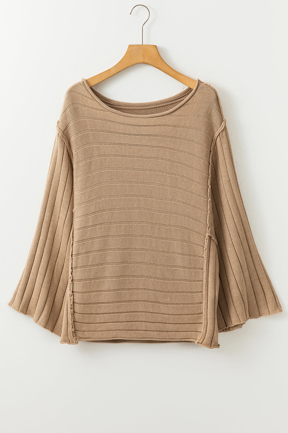 Exposed Seam Dolman Top