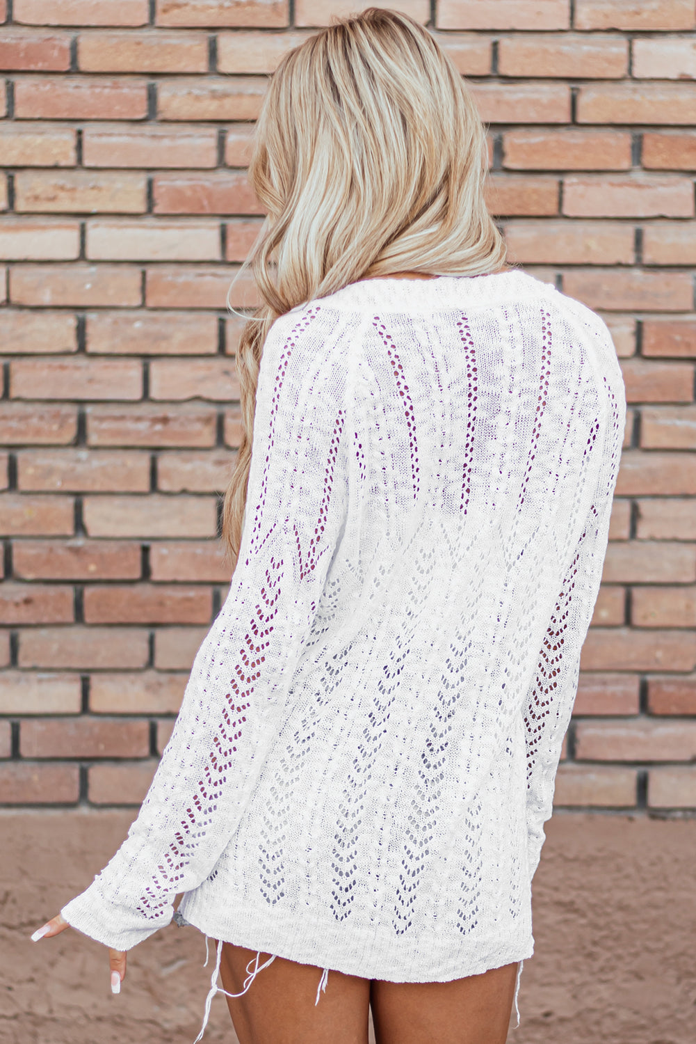 Open Knit Cardigan