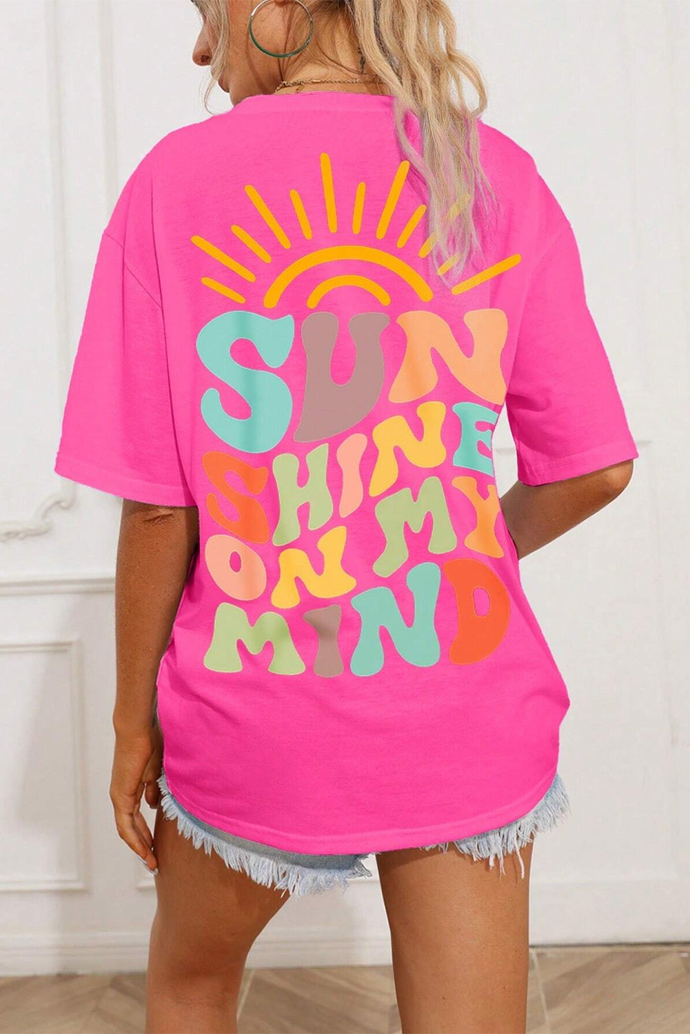 SUNSHINE ON MY MIND Graphic Tee - Threaded Pear