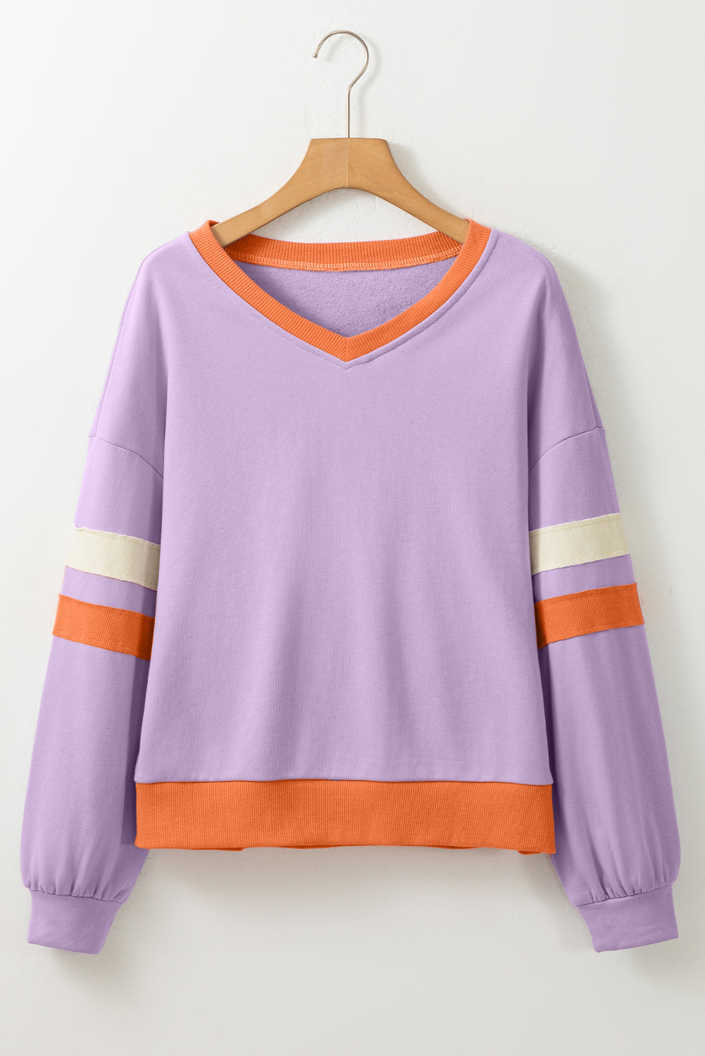 V Neck Sweatshirt