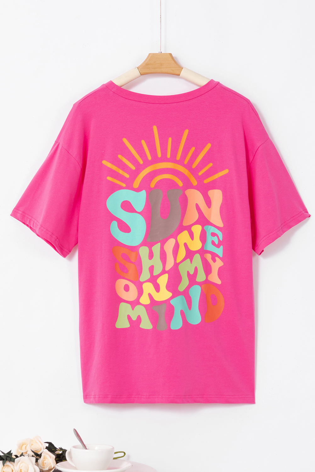 SUNSHINE ON MY MIND Graphic Tee - Threaded Pear