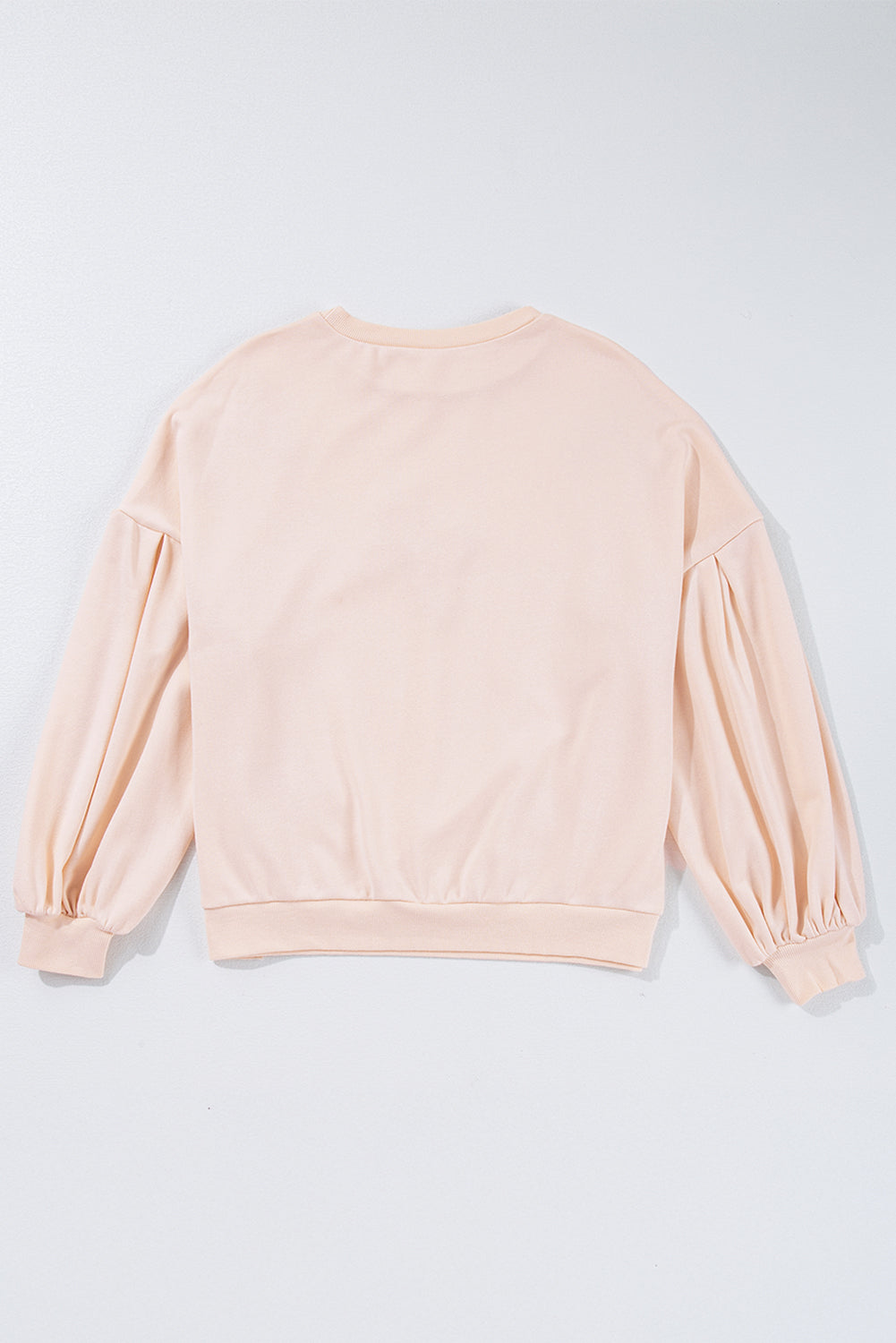 Laila Bow Lantern Sleeve Oversized Sweatshirt