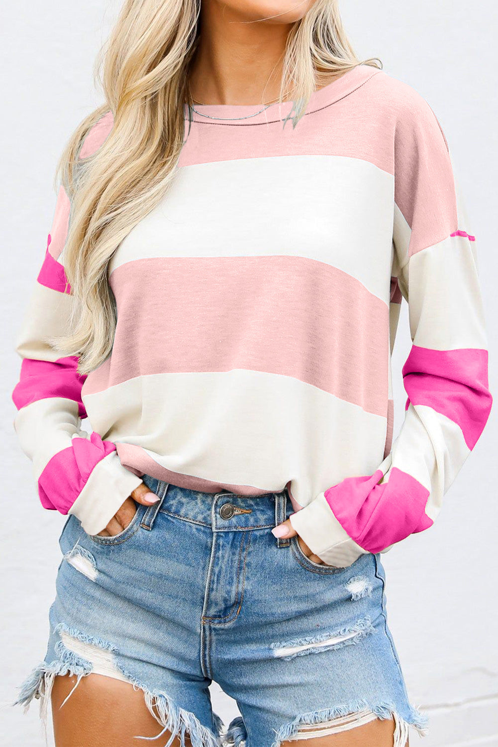 Striped Long Sleeve Top