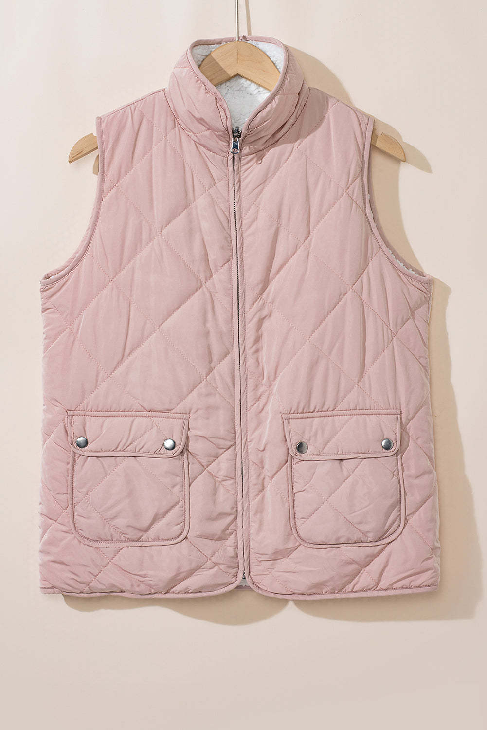 Fleece Lined Quilted Vest