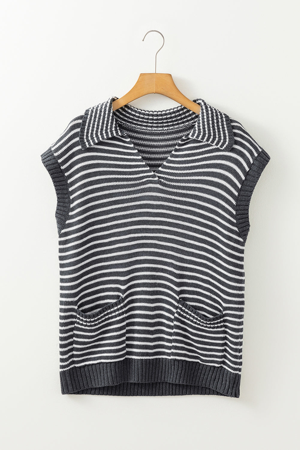 Teagan Stripe Sweater Vest