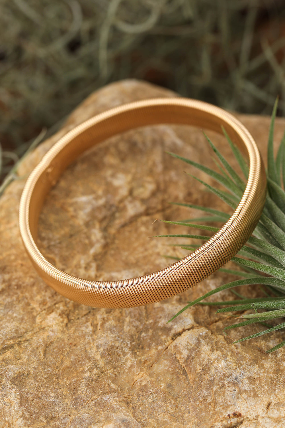 Metal Wide Bangle