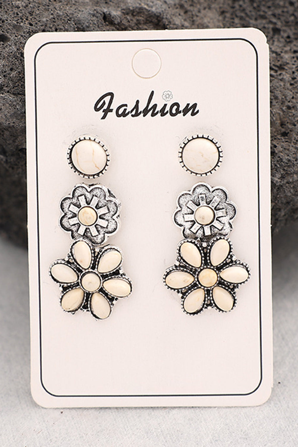 Piece Set Western Stud Earrings