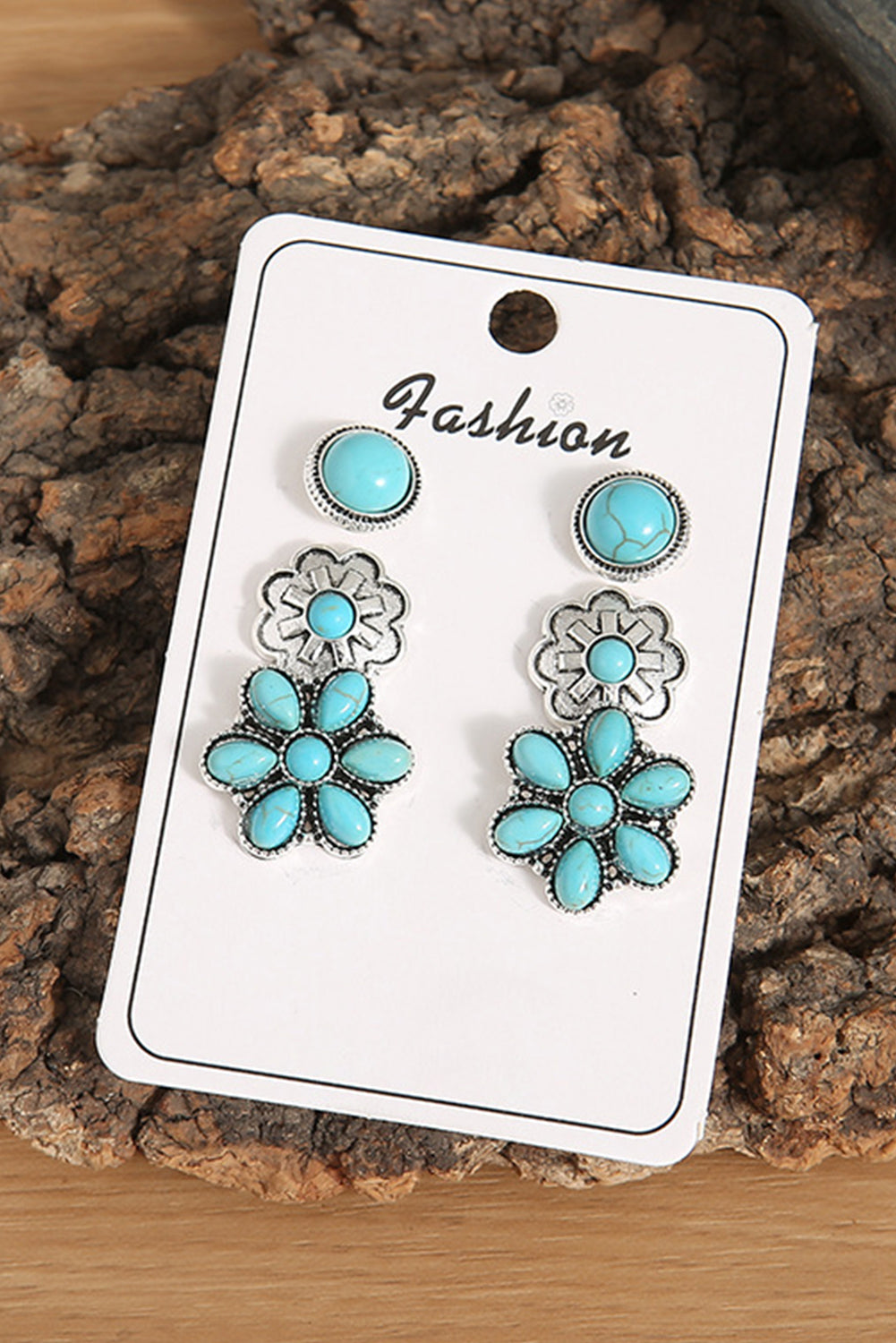 Piece Set Western Stud Earrings