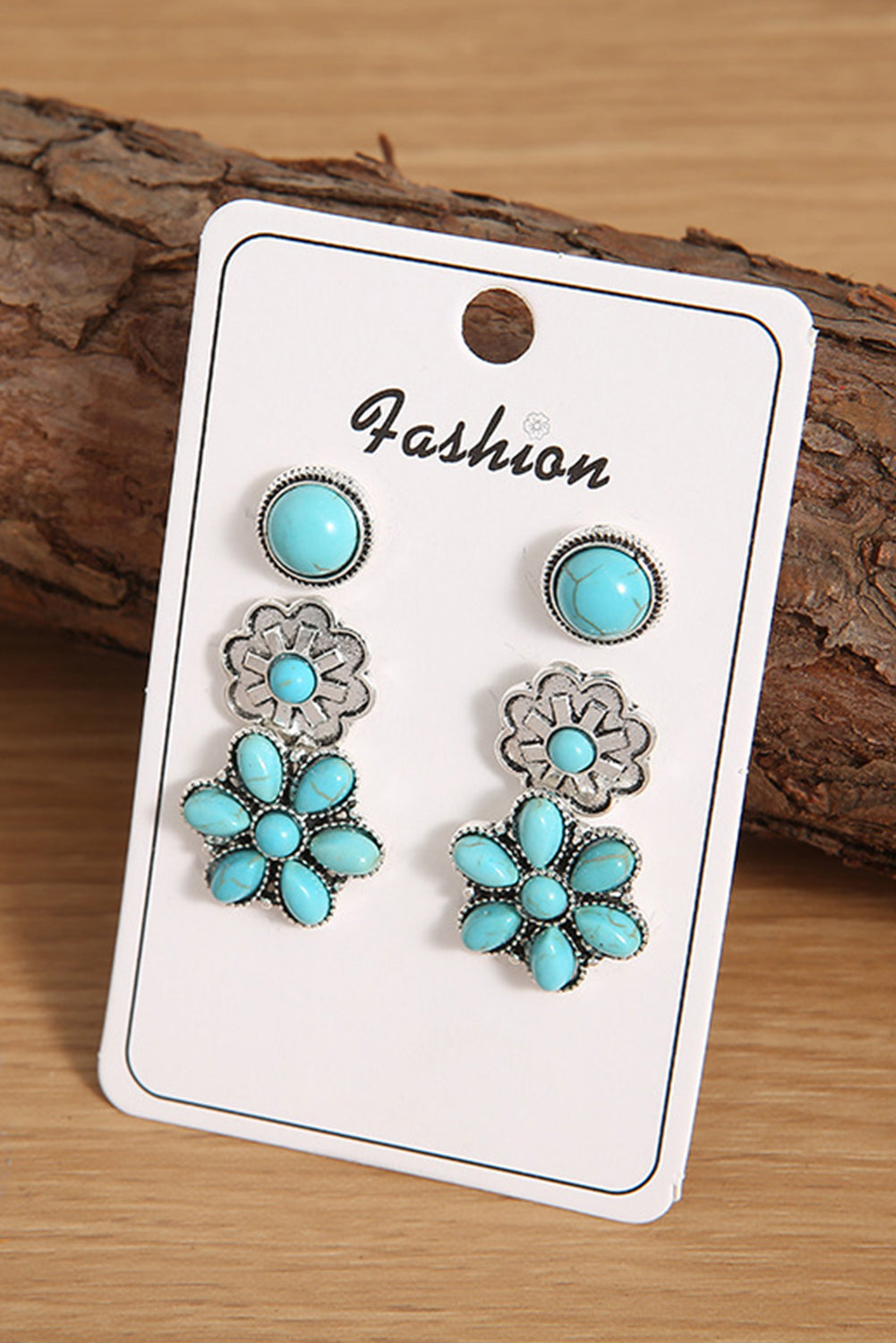 Piece Set Western Stud Earrings