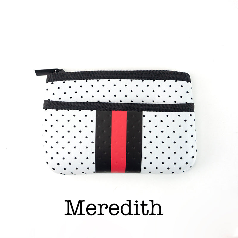 Neoprene Key Purse - Threaded Pear