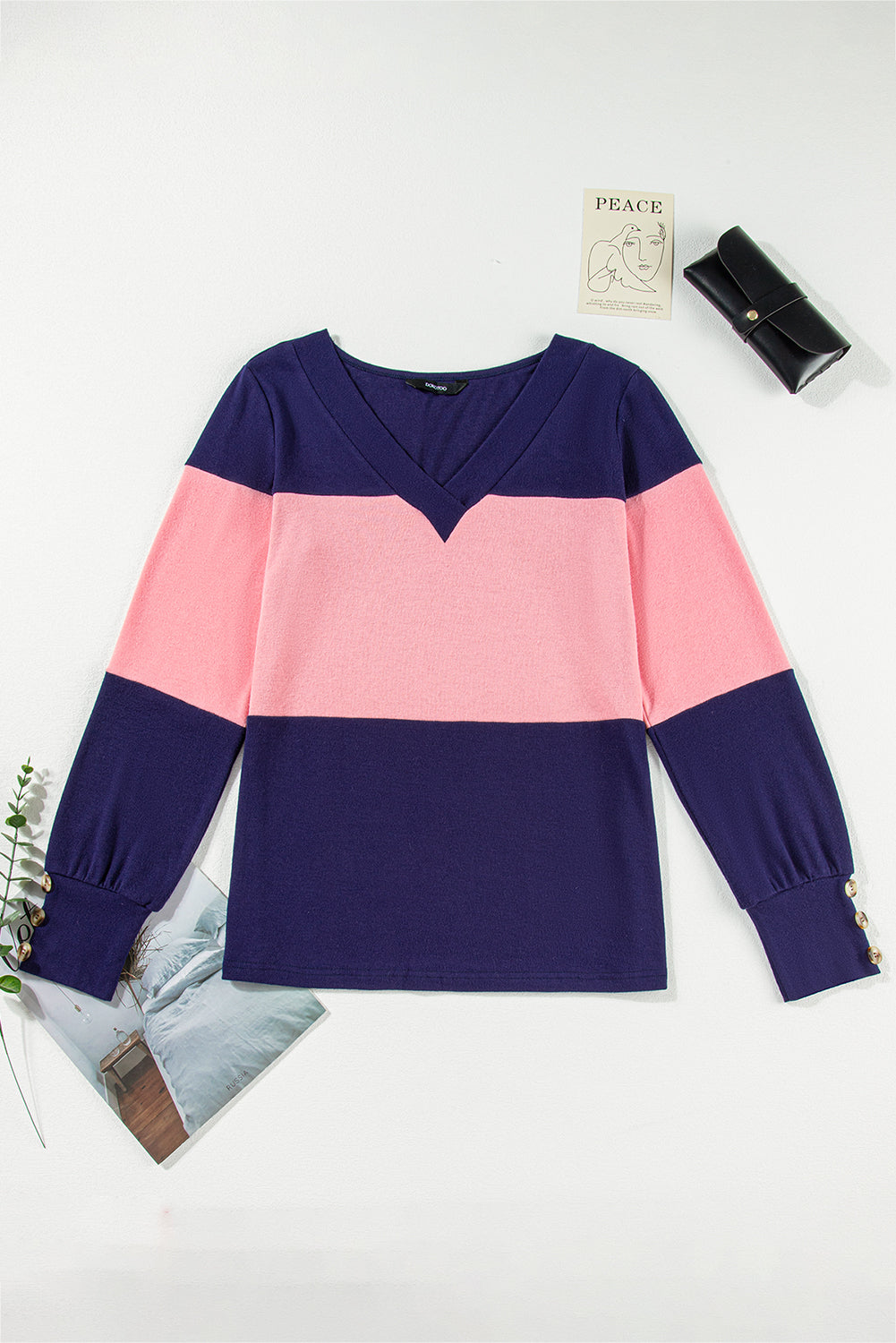 Stripe Long Sleeve Top