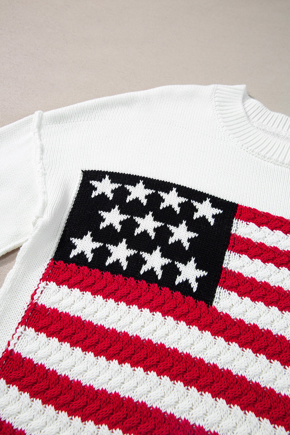 American Flag Sweater