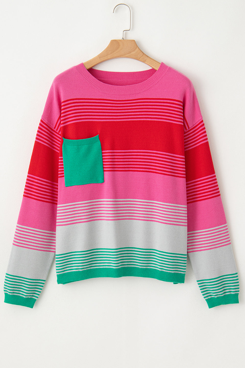 Margot Knit Patch Pocket Sweater