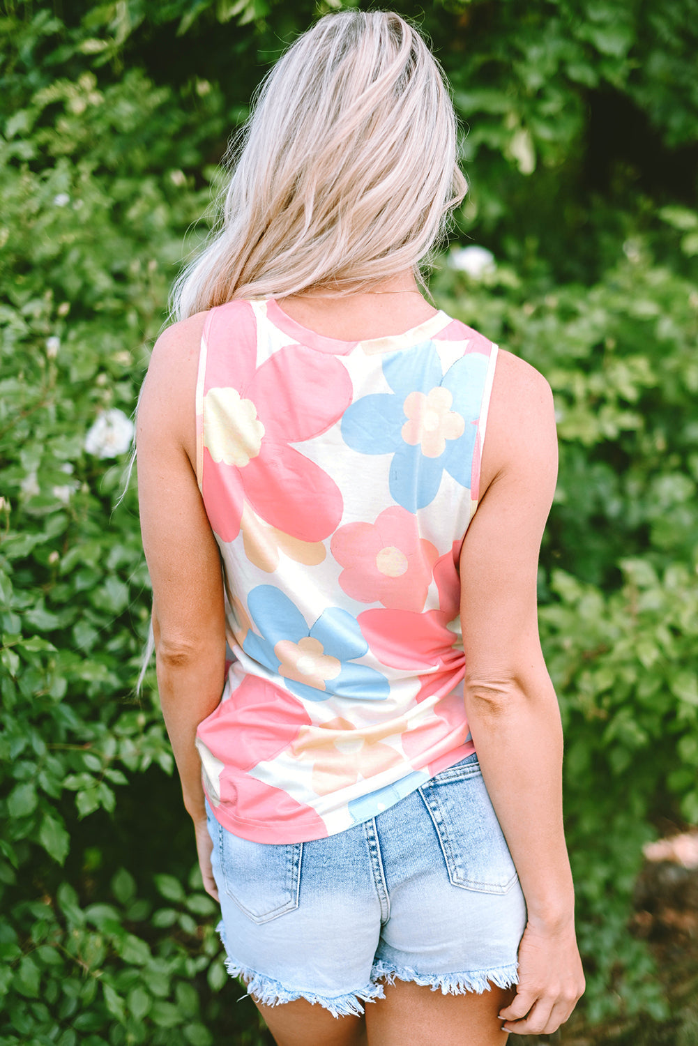 Floral Sleeveless Top