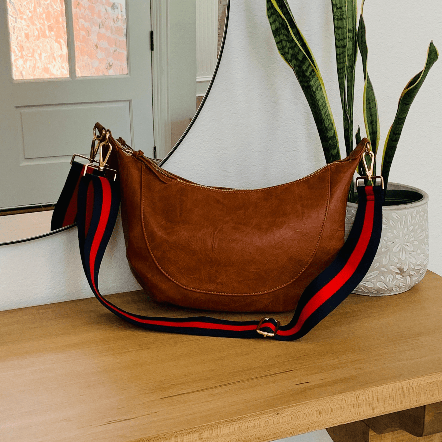 Alexia Handbag | Choose Your Strap - Threaded Pear