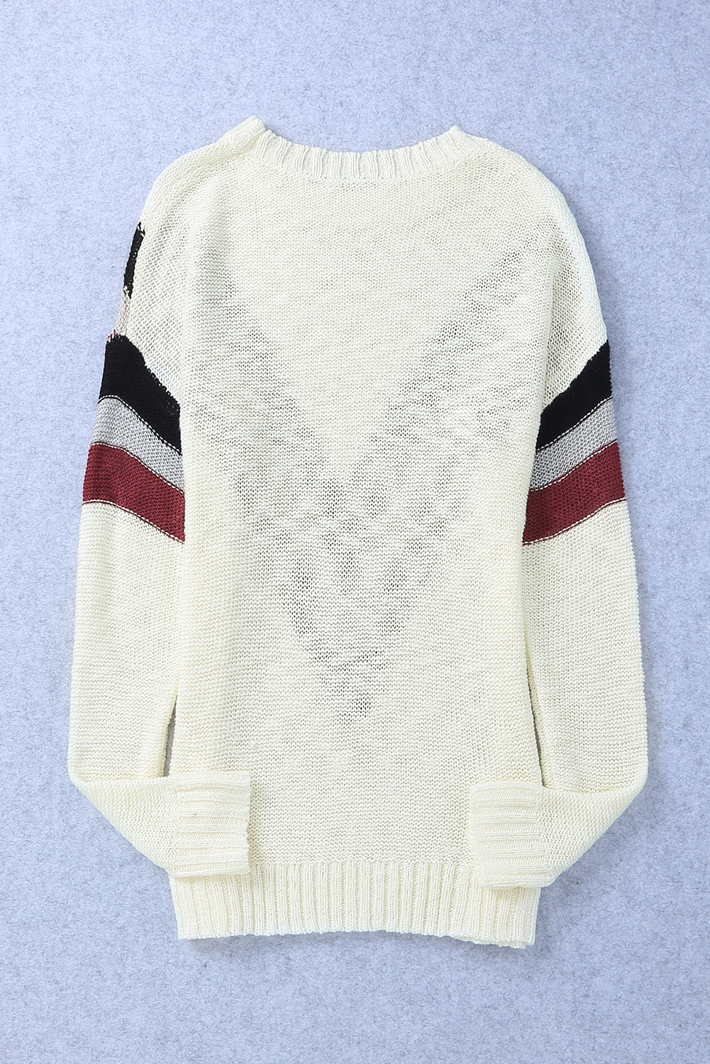 Cecilia Chevron Striped Sweater