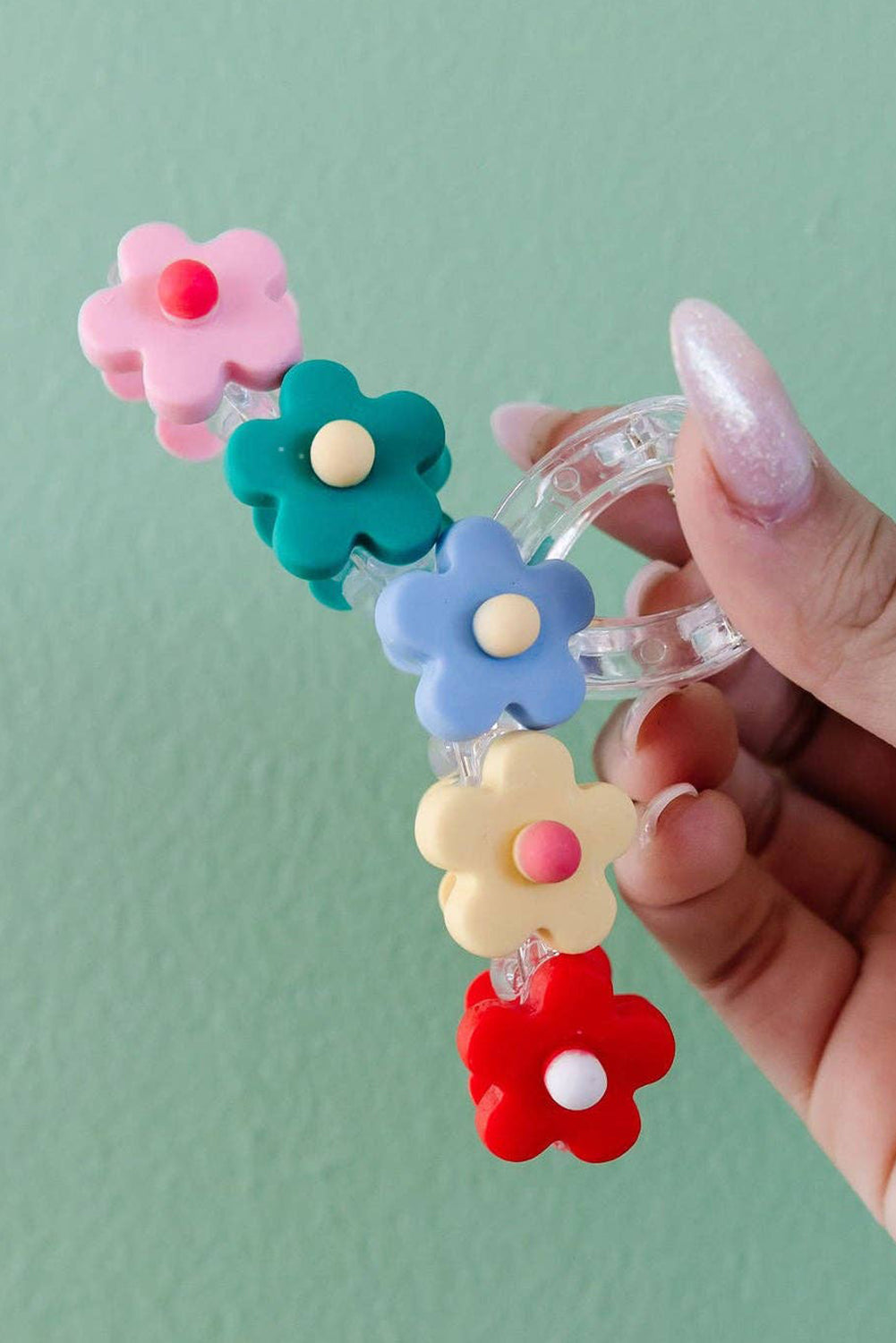 Flowers Cute Hair Claw Clip