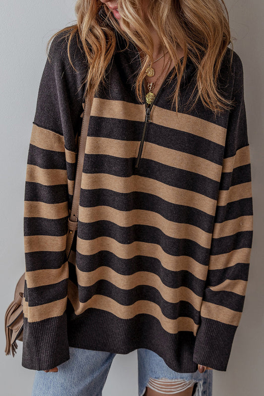 Stripe Oversized Sweater