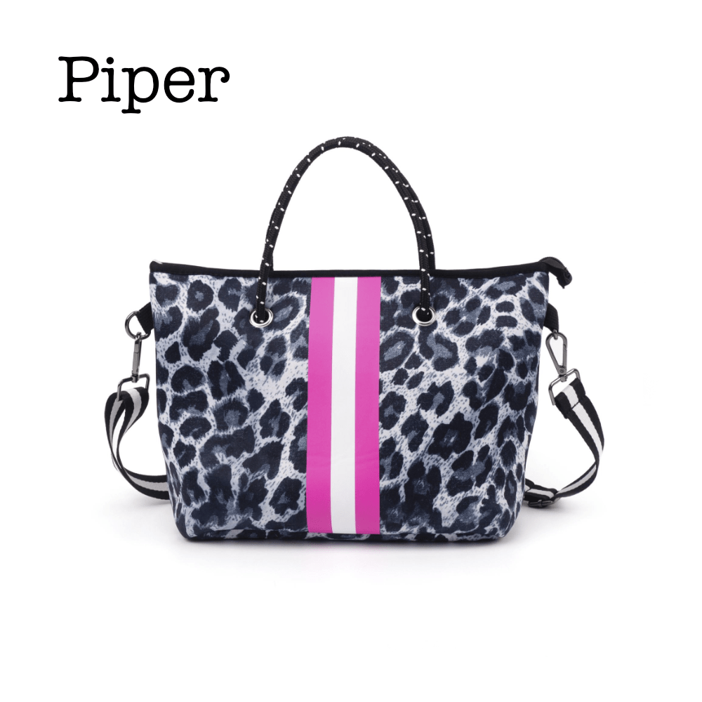 Neoprene Handbag & Wristlet - Threaded Pear