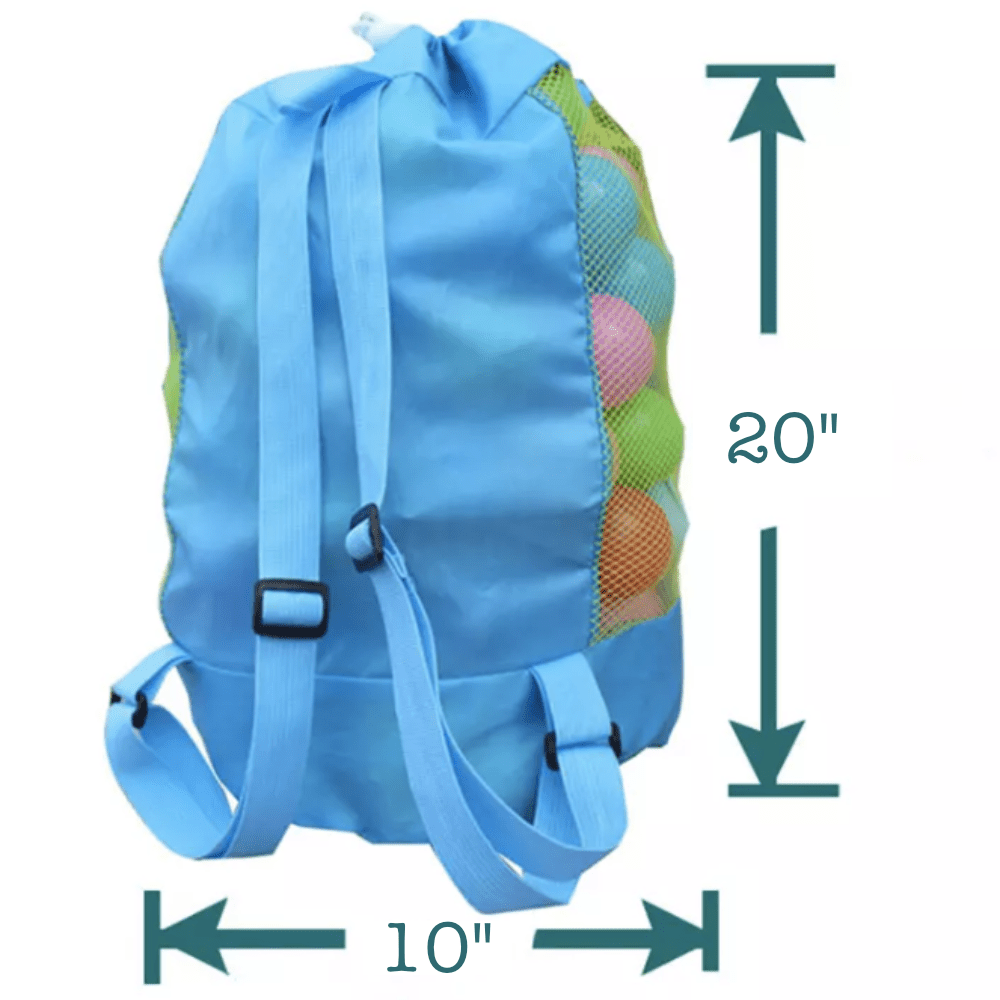 Foldable Kids Mesh Backpack - Threaded Pear