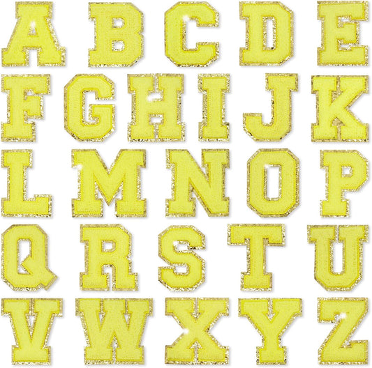 Self Adhesive Chenille Letters Patches - Poppy Lee Lane