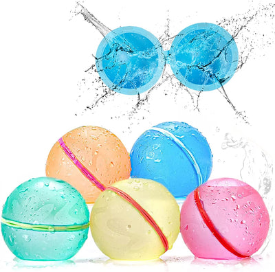 6 Pack Reusable Water Ballon - Poppy Lee Lane