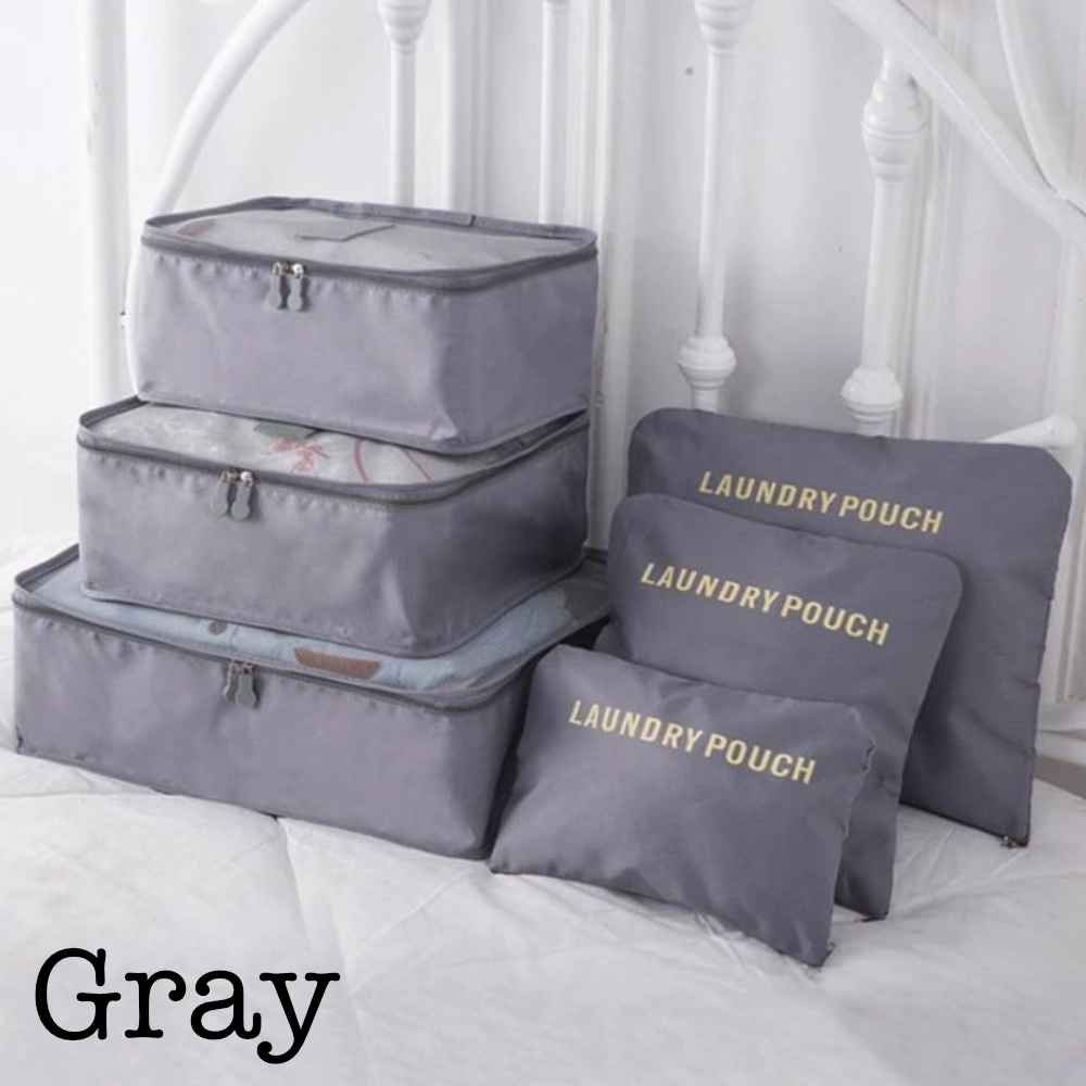 6 Piece Travel Organizer - Poppy Lee Lane