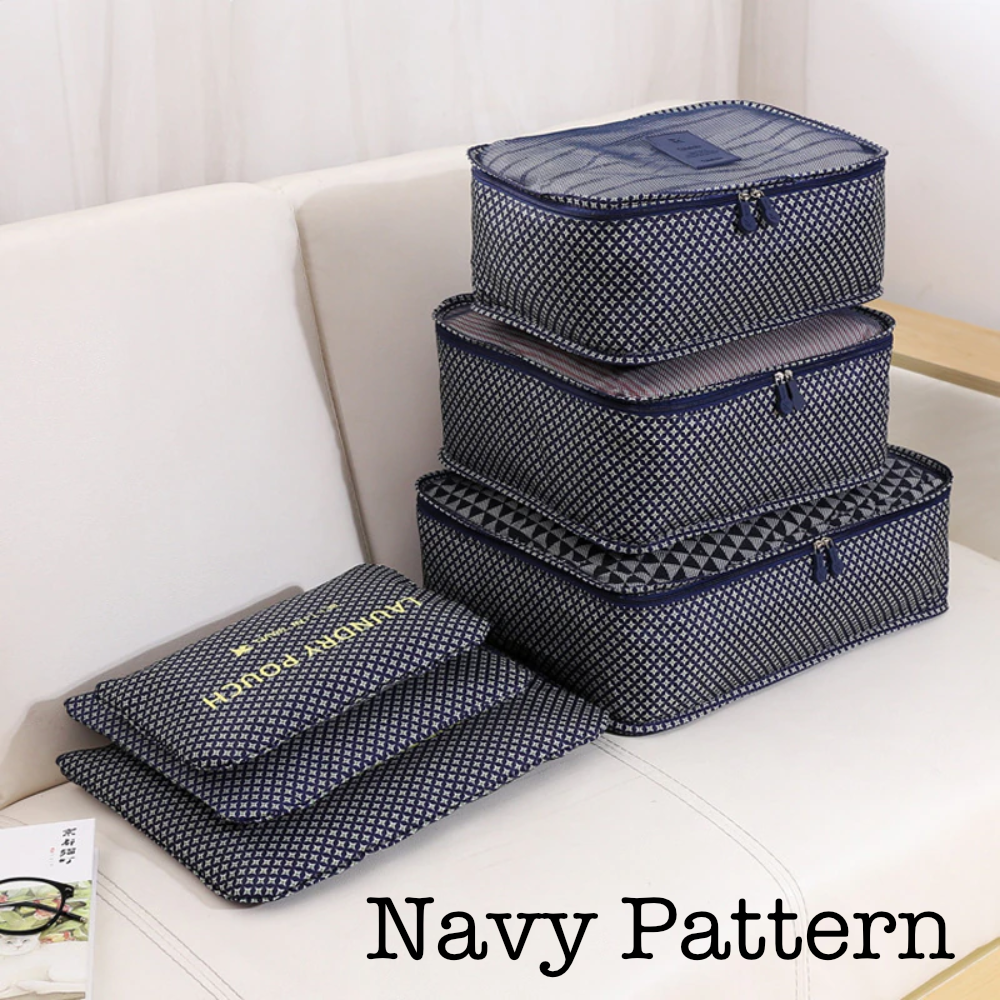 6 Piece Travel Organizer - Poppy Lee Lane